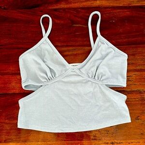 Caution To The Wind cropped tank top!